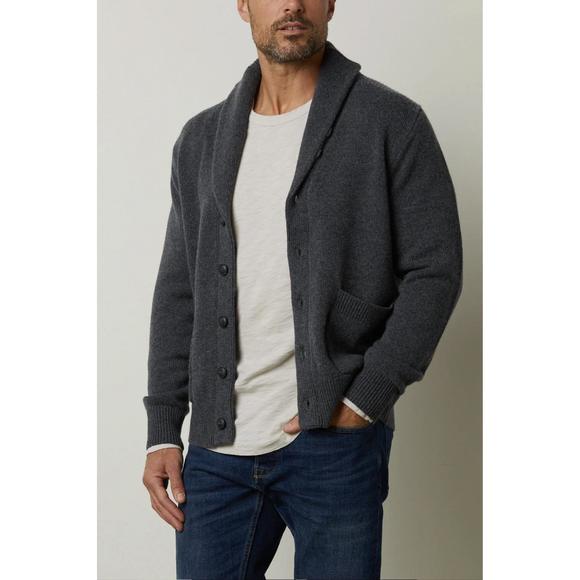 VELVET BY GRAHAM & SPENCER Other - NEW VELVET BY GRAHAM & SPENCER thornton long sleeve cardigan in charcoal